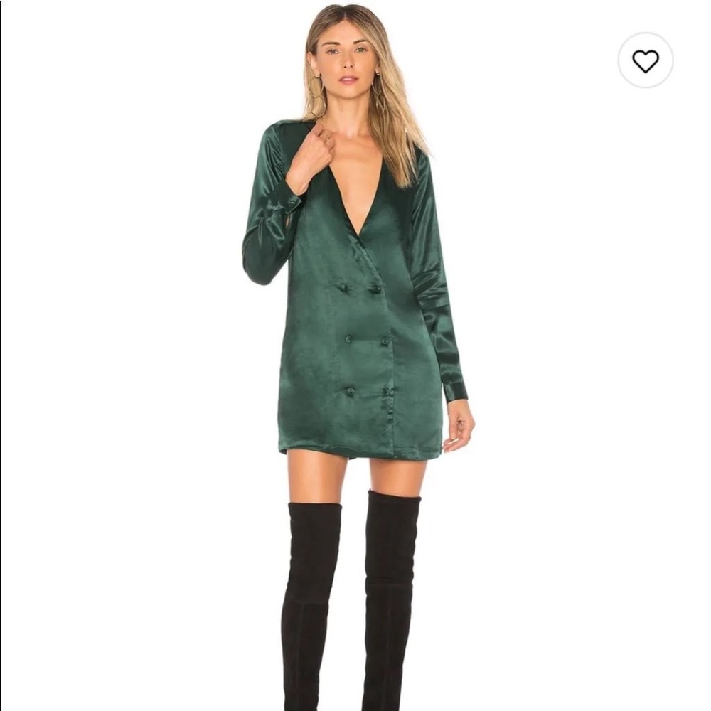 The Cadet Dress in Emerald